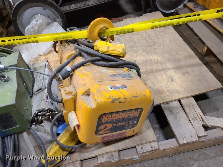 image for item MX9540 (9) hoists