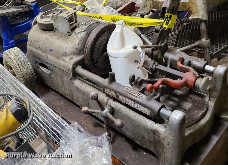 image for item MX9542 (3) Ridgid pipe threaders