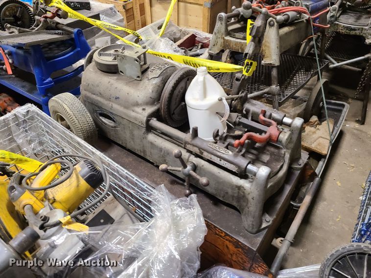 image for item MX9542 (3) Ridgid pipe threaders