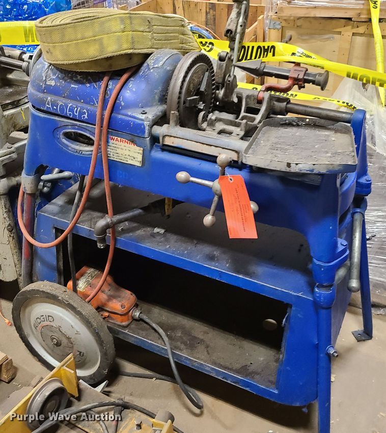 image for item MX9542 (3) Ridgid pipe threaders