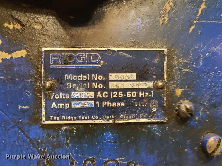 image for item MX9542 (3) Ridgid pipe threaders