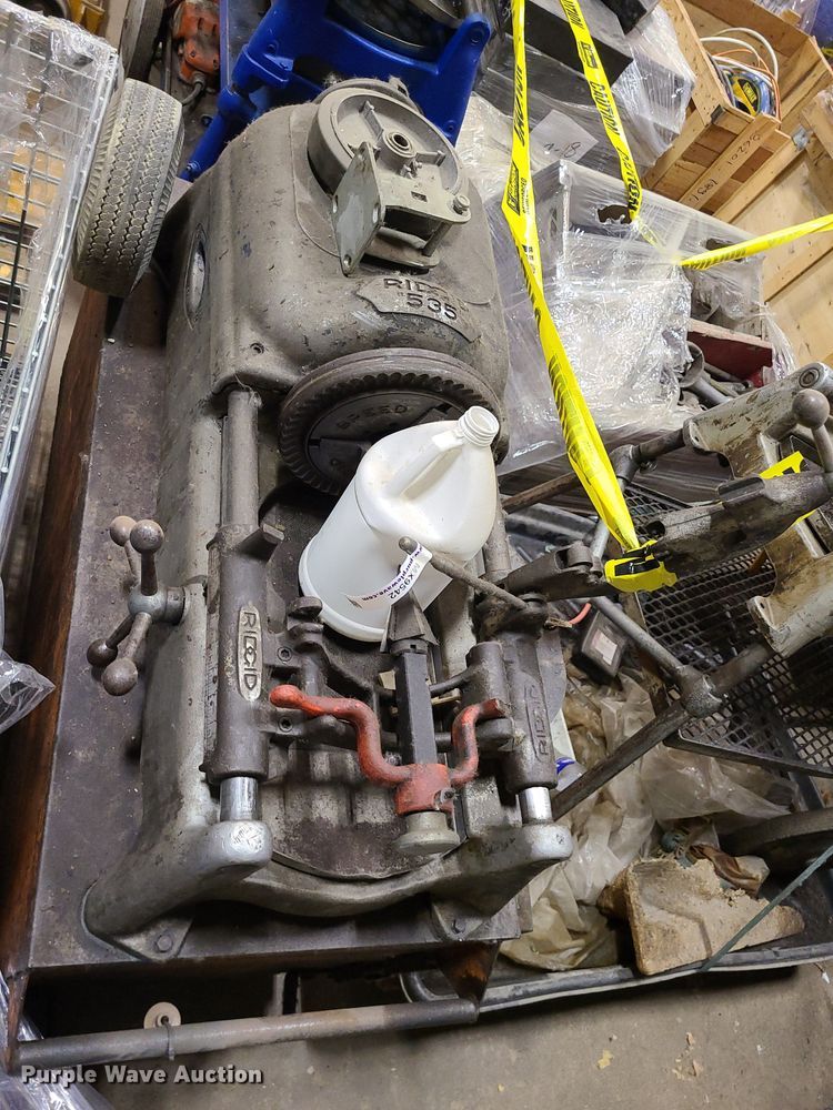 image for item MX9542 (3) Ridgid pipe threaders