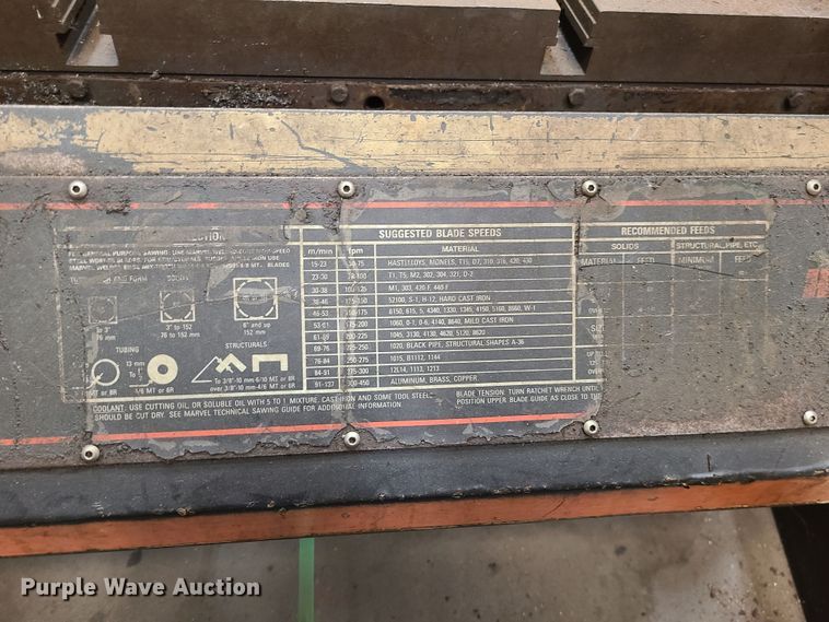 image for item MX9545 Marvel 8-Mark II  bandsaw