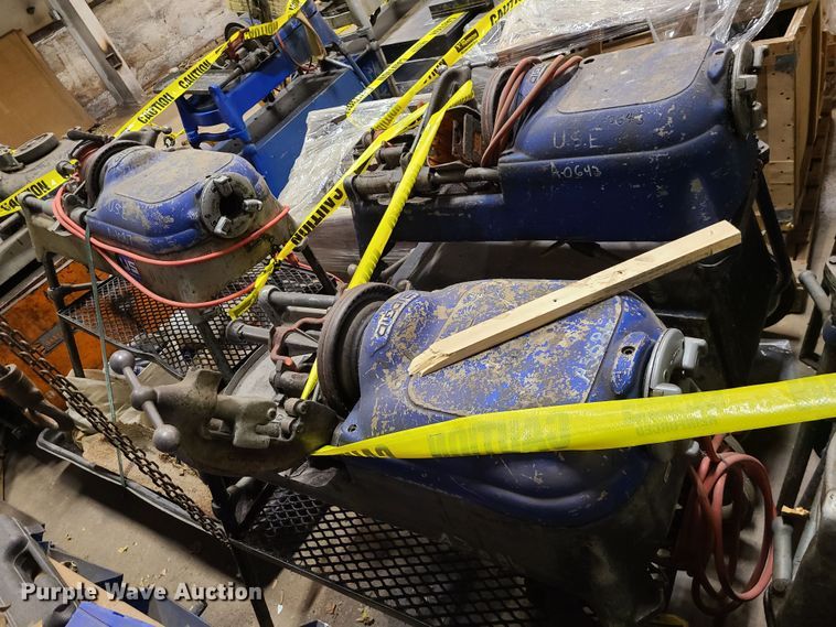 image for item MX9549 (6) Ridgid pipe threaders