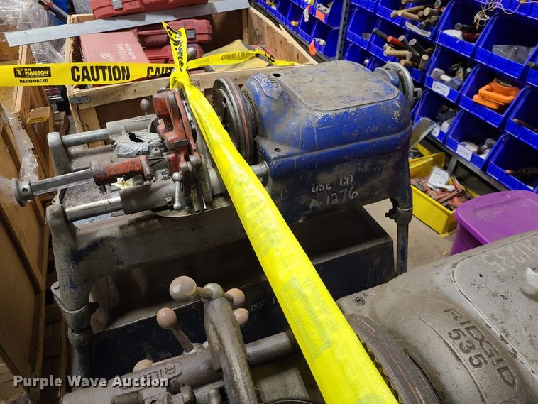 image for item MX9549 (6) Ridgid pipe threaders