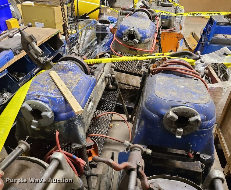 image for item MX9549 (6) Ridgid pipe threaders