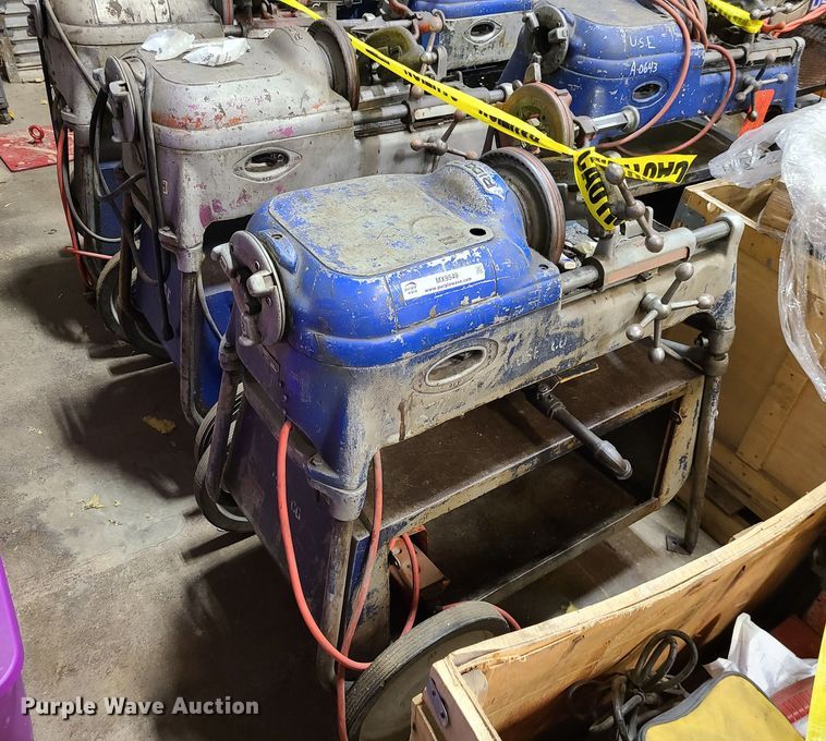 image for item MX9549 (6) Ridgid pipe threaders