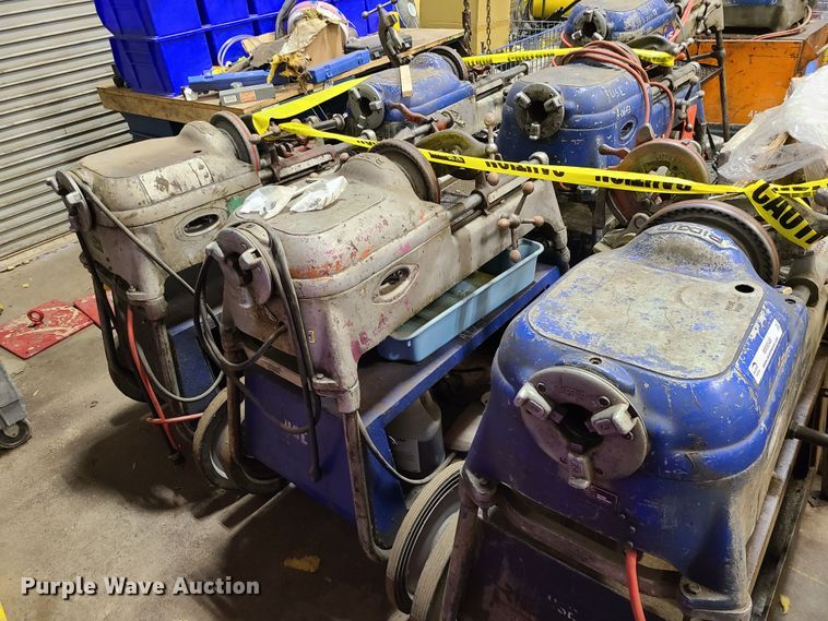 image for item MX9549 (6) Ridgid pipe threaders