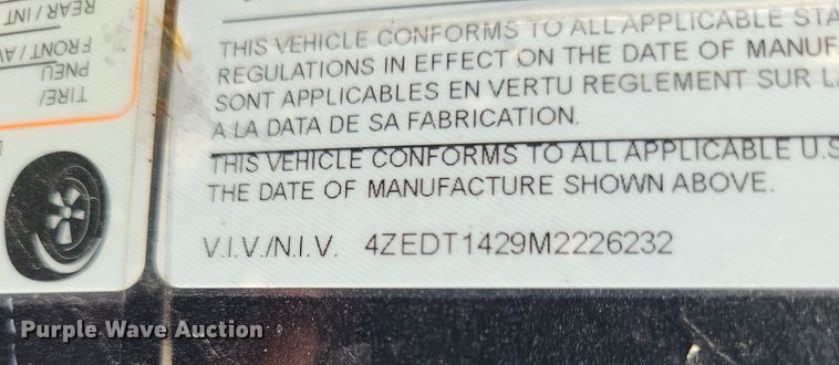 image for item MX9593 2021 Load Trail  dump trailer