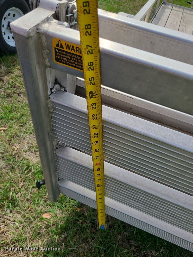 image for item MX9595 2015 H&H Trailers  utility trailer