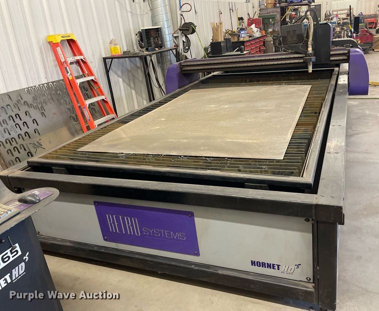 image for item MY9143 2013 Hornet HHD78 ETR150  CNC plasma cutting table