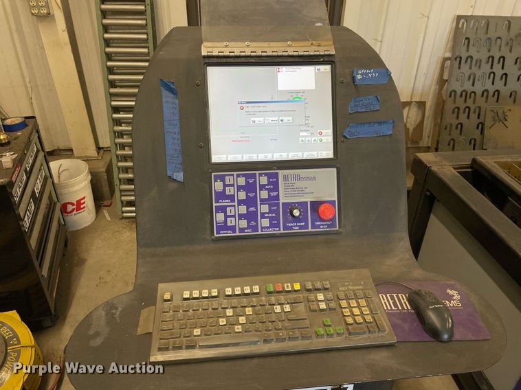 image for item MY9143 2013 Hornet HHD78 ETR150  CNC plasma cutting table