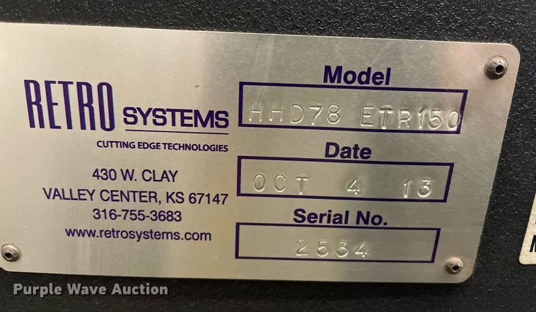 image for item MY9143 2013 Hornet HHD78 ETR150  CNC plasma cutting table