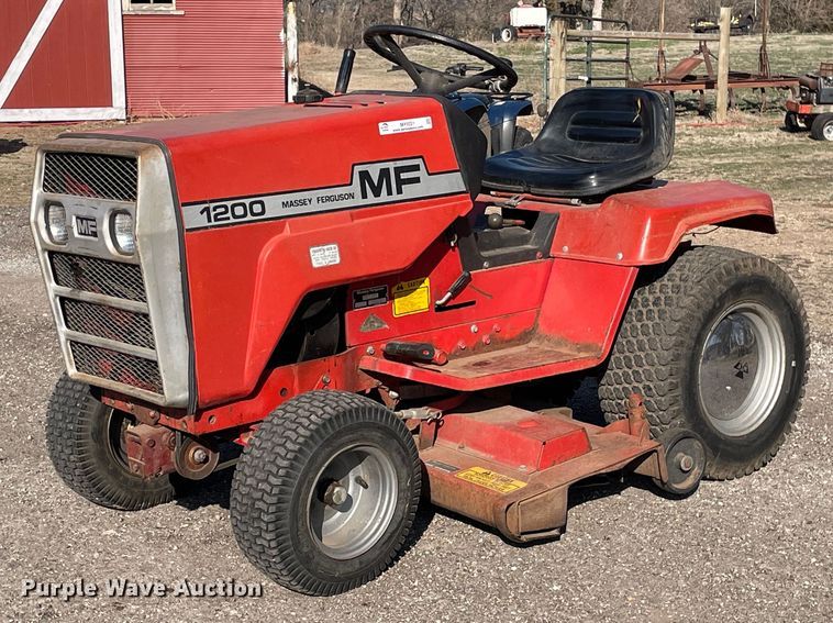 image for item MY9221 Massey Ferguson MF1200  lawn mower