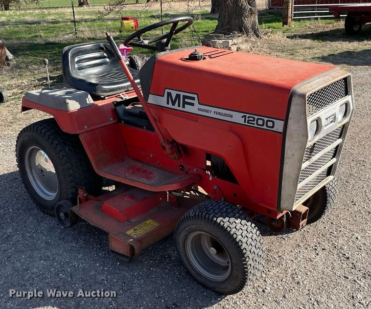 image for item MY9221 Massey Ferguson MF1200  lawn mower
