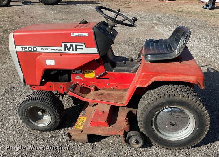 image for item MY9221 Massey Ferguson MF1200  lawn mower