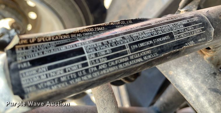 image for item MY9222 2006 Honda Recon ES TRX250TE  ATV