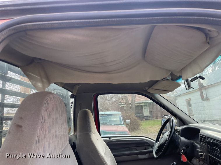 image for item MY9232 1999 Ford F550 Super Duty  flatbed truck