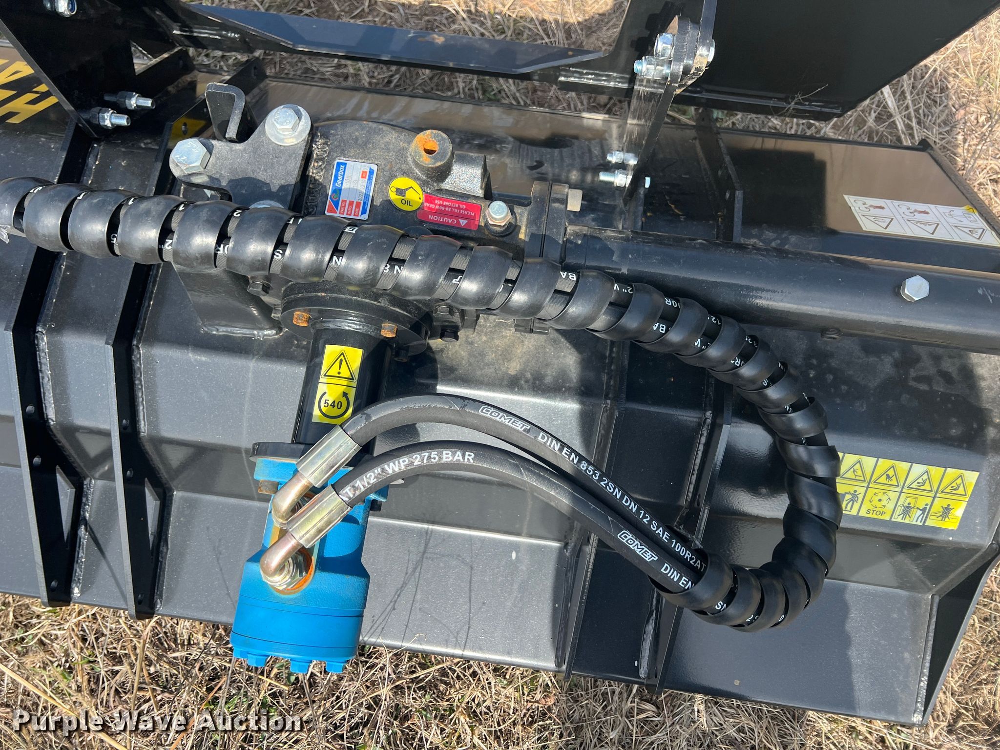 2022 Mower King SSEFGC175 skid steer flail mower in Yates Center, KS