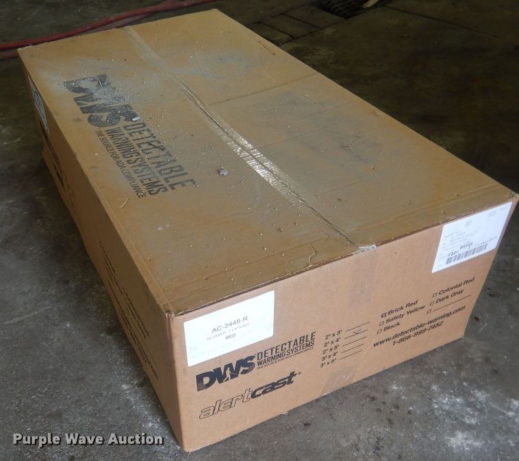 image for item DJ7019 DWS AC-2448-R  detectable warning system