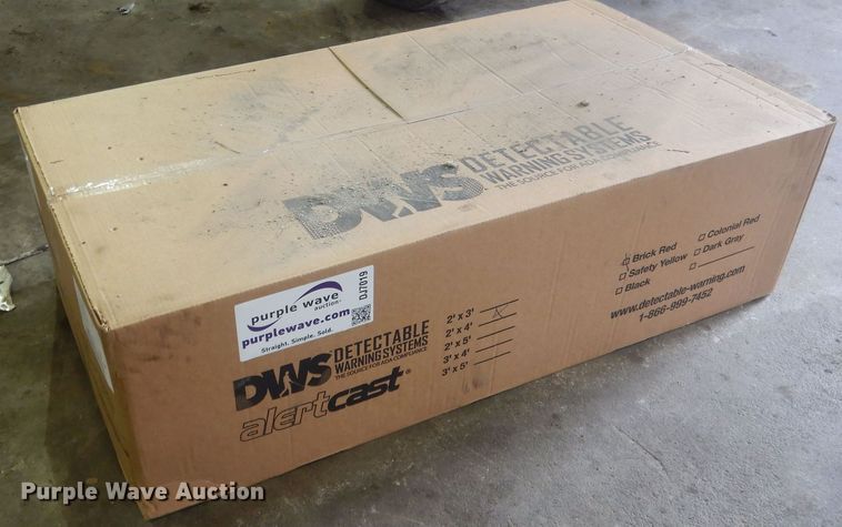 image for item DJ7019 DWS AC-2448-R  detectable warning system