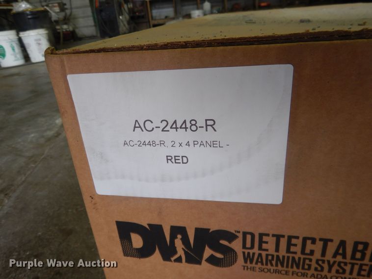 image for item DJ7019 DWS AC-2448-R  detectable warning system