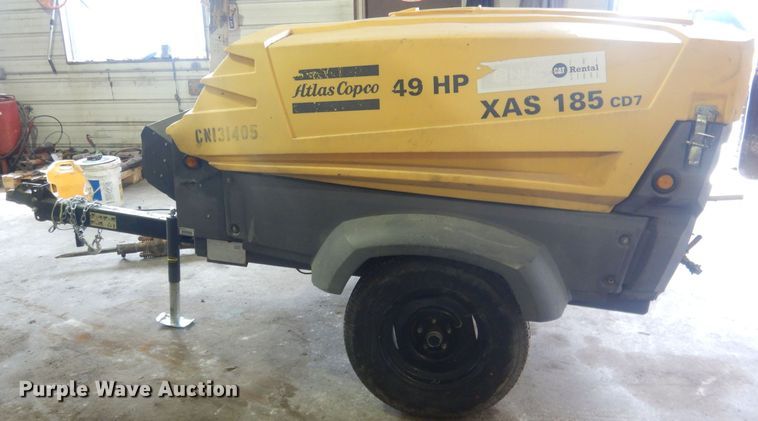 image for item DJ7020 2013 Atlas Copco XAS 185 CD7  air compressor