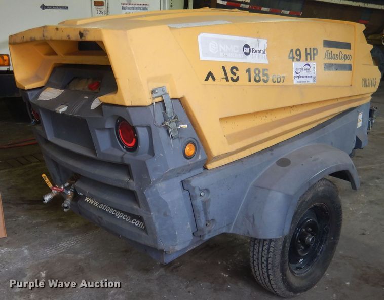 image for item DJ7020 2013 Atlas Copco XAS 185 CD7  air compressor