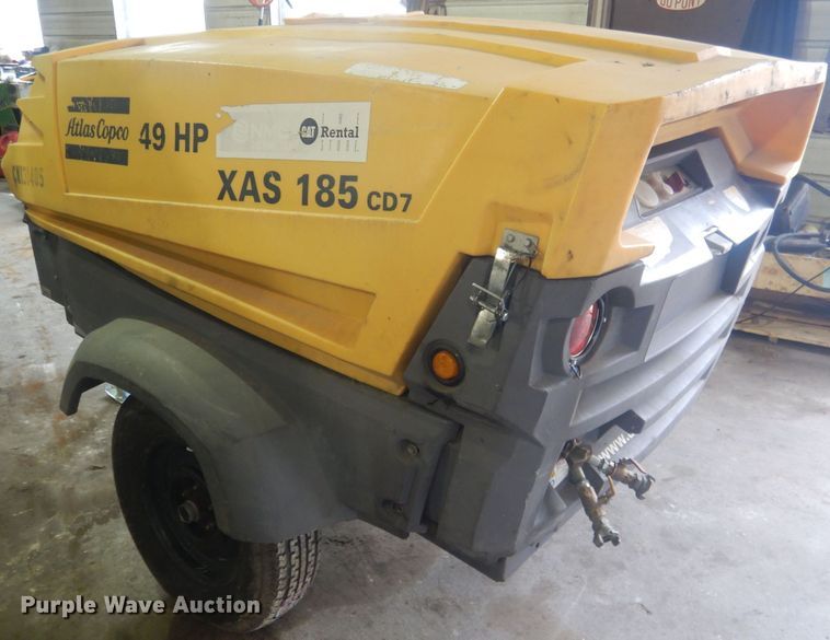 image for item DJ7020 2013 Atlas Copco XAS 185 CD7  air compressor