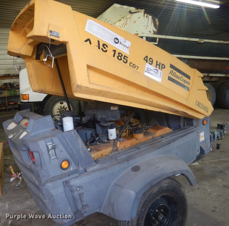 image for item DJ7020 2013 Atlas Copco XAS 185 CD7  air compressor