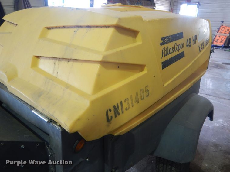 image for item DJ7020 2013 Atlas Copco XAS 185 CD7  air compressor