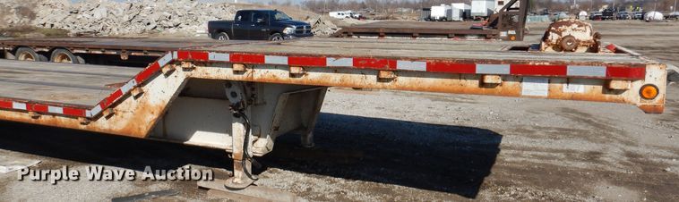 image for item DK5198 1996 Ledwell HT48X102  drop deck trailer