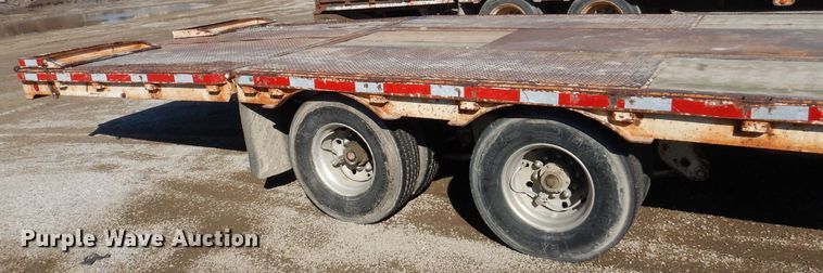 image for item DK5198 1996 Ledwell HT48X102  drop deck trailer
