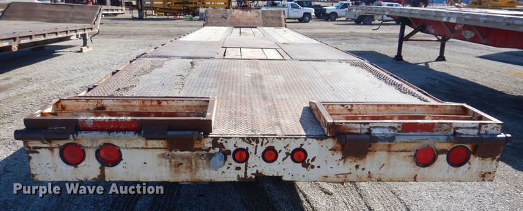 image for item DK5198 1996 Ledwell HT48X102  drop deck trailer