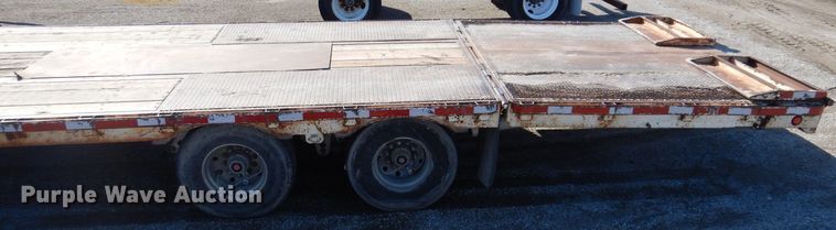 image for item DK5198 1996 Ledwell HT48X102  drop deck trailer