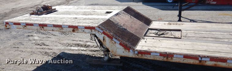 image for item DK5198 1996 Ledwell HT48X102  drop deck trailer