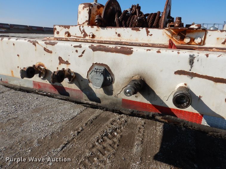 image for item DK5198 1996 Ledwell HT48X102  drop deck trailer