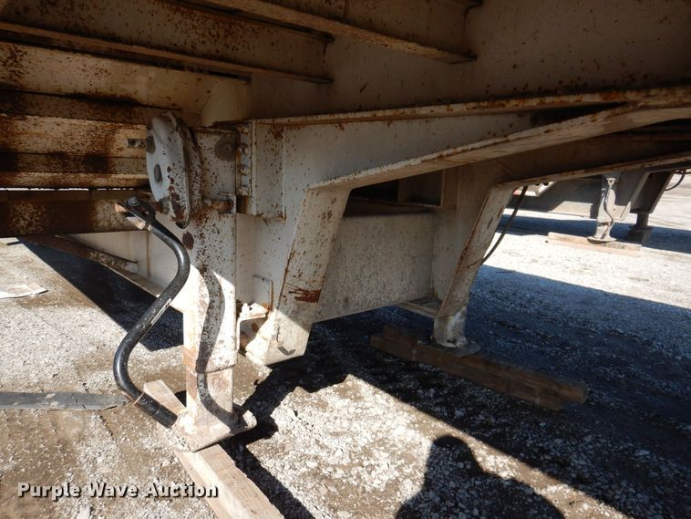 image for item DK5198 1996 Ledwell HT48X102  drop deck trailer