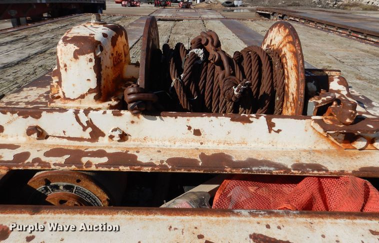 image for item DK5198 1996 Ledwell HT48X102  drop deck trailer