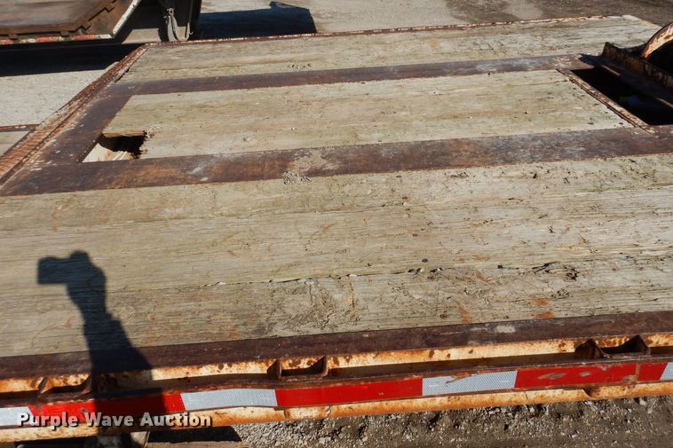 image for item DK5198 1996 Ledwell HT48X102  drop deck trailer