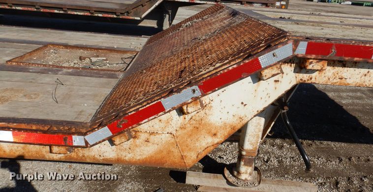 image for item DK5198 1996 Ledwell HT48X102  drop deck trailer