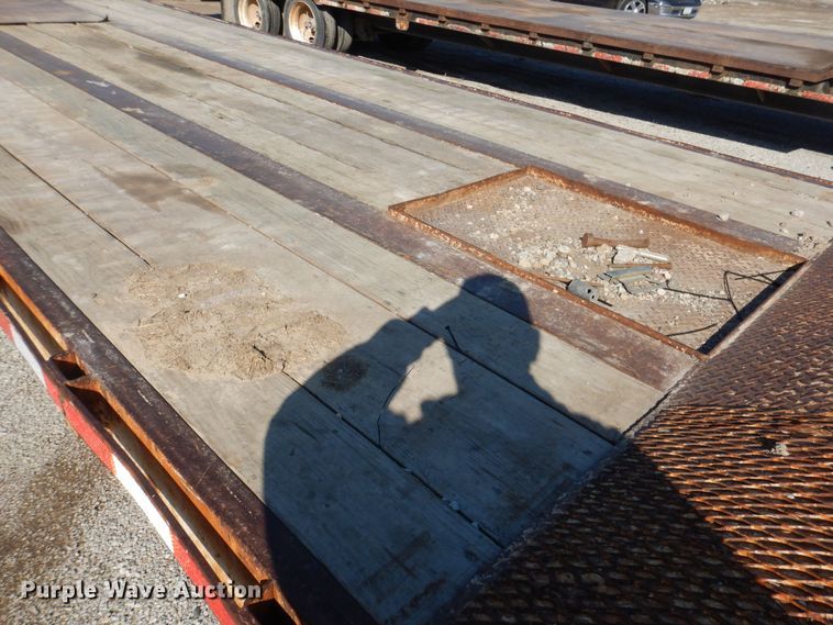 image for item DK5198 1996 Ledwell HT48X102  drop deck trailer