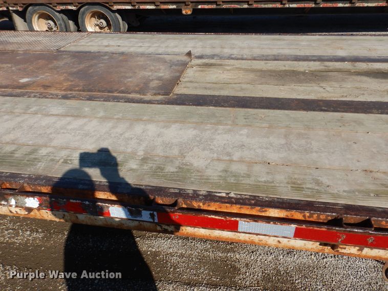 image for item DK5198 1996 Ledwell HT48X102  drop deck trailer
