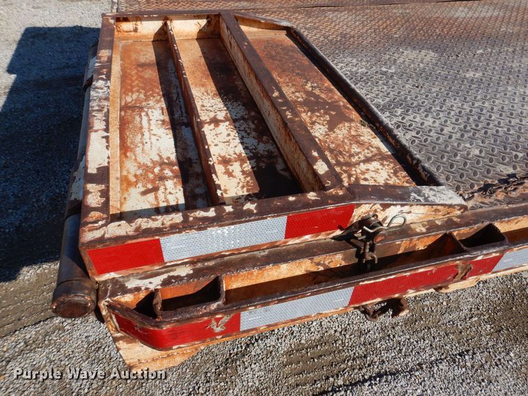 image for item DK5198 1996 Ledwell HT48X102  drop deck trailer