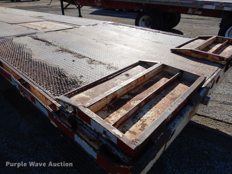 image for item DK5198 1996 Ledwell HT48X102  drop deck trailer