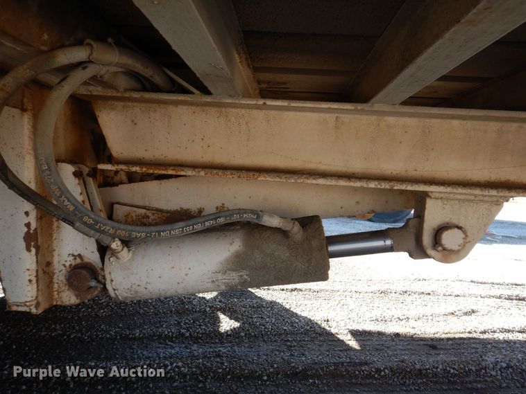 image for item DK5198 1996 Ledwell HT48X102  drop deck trailer