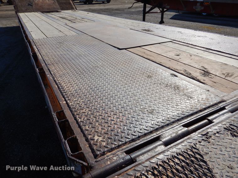 image for item DK5198 1996 Ledwell HT48X102  drop deck trailer