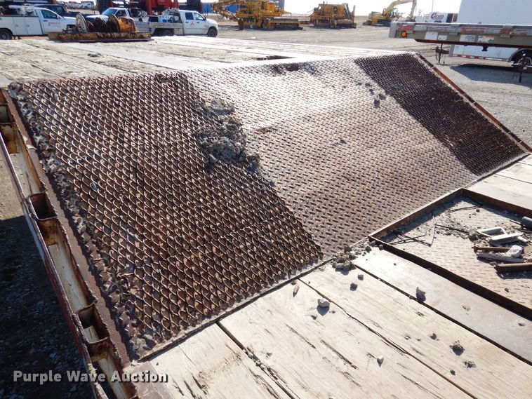 image for item DK5198 1996 Ledwell HT48X102  drop deck trailer