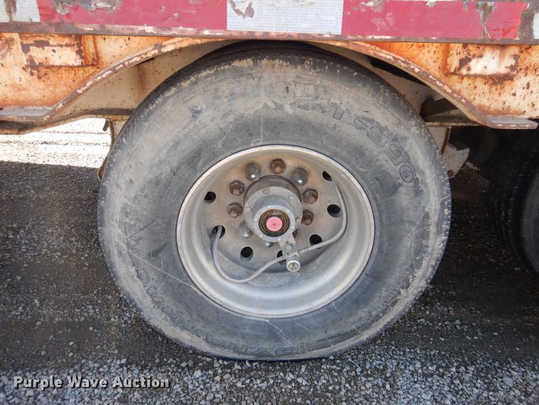 image for item DK5198 1996 Ledwell HT48X102  drop deck trailer