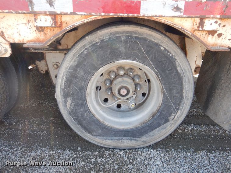 image for item DK5198 1996 Ledwell HT48X102  drop deck trailer